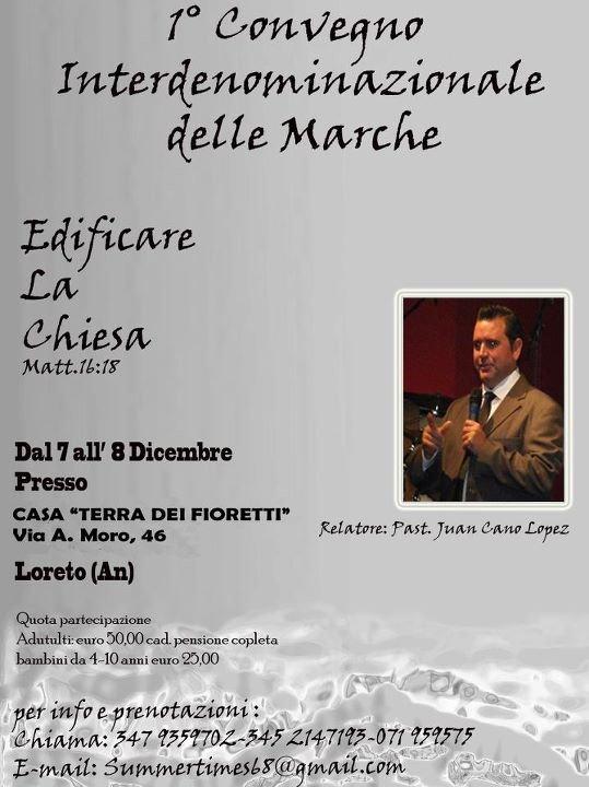 1°Convegno Interdenominazionale Marche